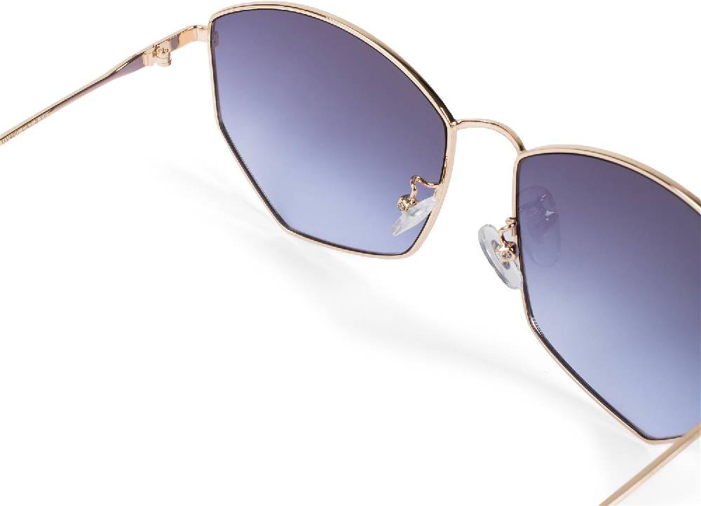 Stylebreaker Piloten Sonnenbrille Mit Fünfeckigen Gläsern