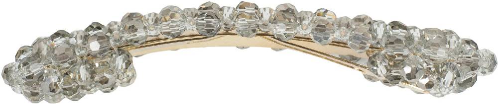 Stylebreaker Rechteckige Kunststoff Perlen Haarspange