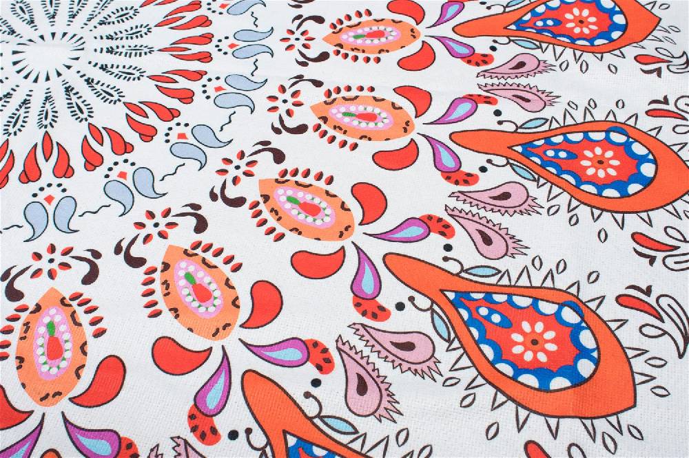 Stylebreaker Rechteckiges Strandtuch Mit Paisley Ornament Muster