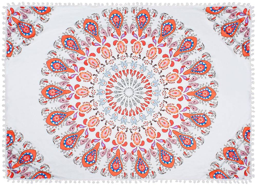 Stylebreaker Rechteckiges Strandtuch mit Paisley Ornament Muster