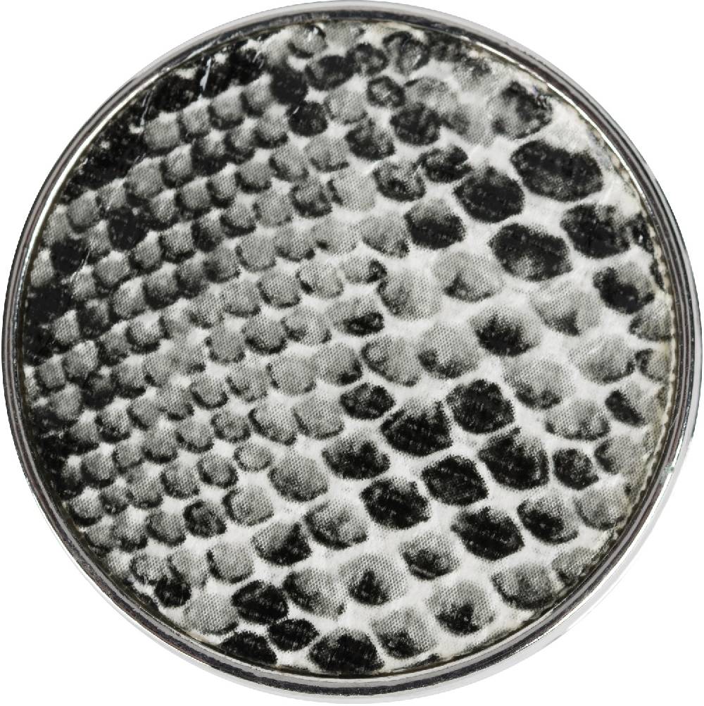 Stylebreaker Runde Magnet Brosche Mit Schlangen Muster