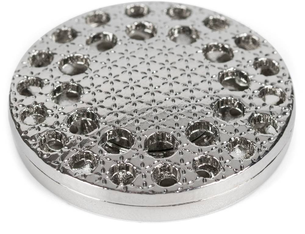 Stylebreaker Runde Magnet Brosche Mit Schlangen Muster