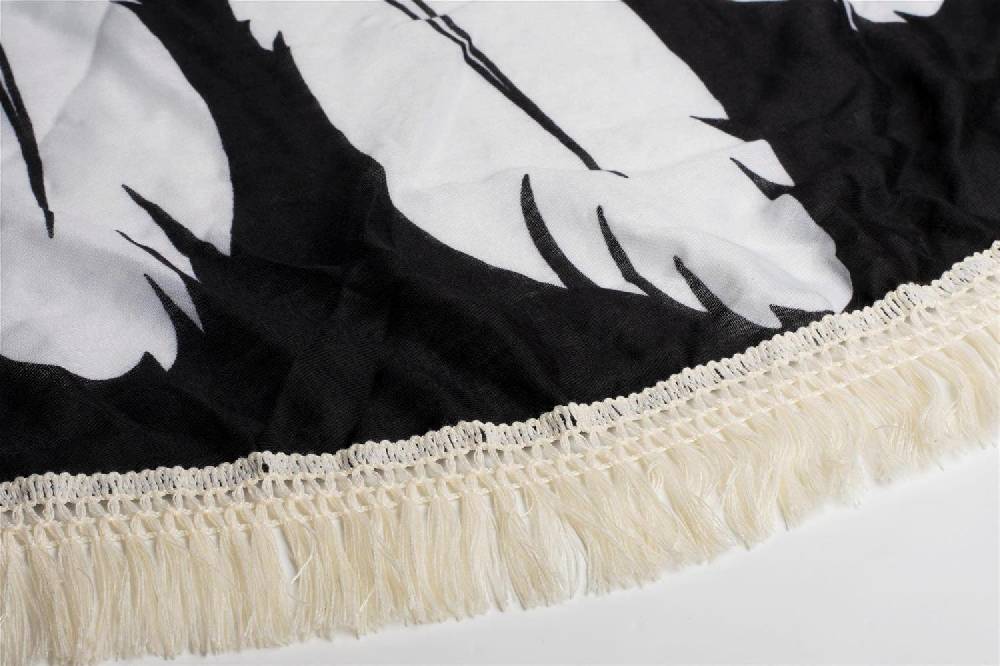 Stylebreaker Rundes Strandtuch Mit Traumfänger Feder Print