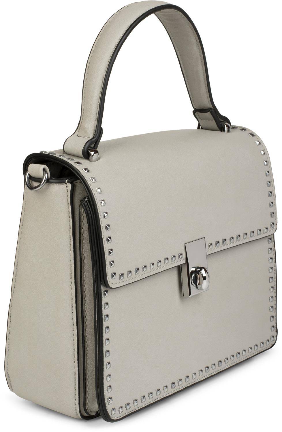 Stylebreaker Satchel Henkeltasche Mit Pyramiden Nieten