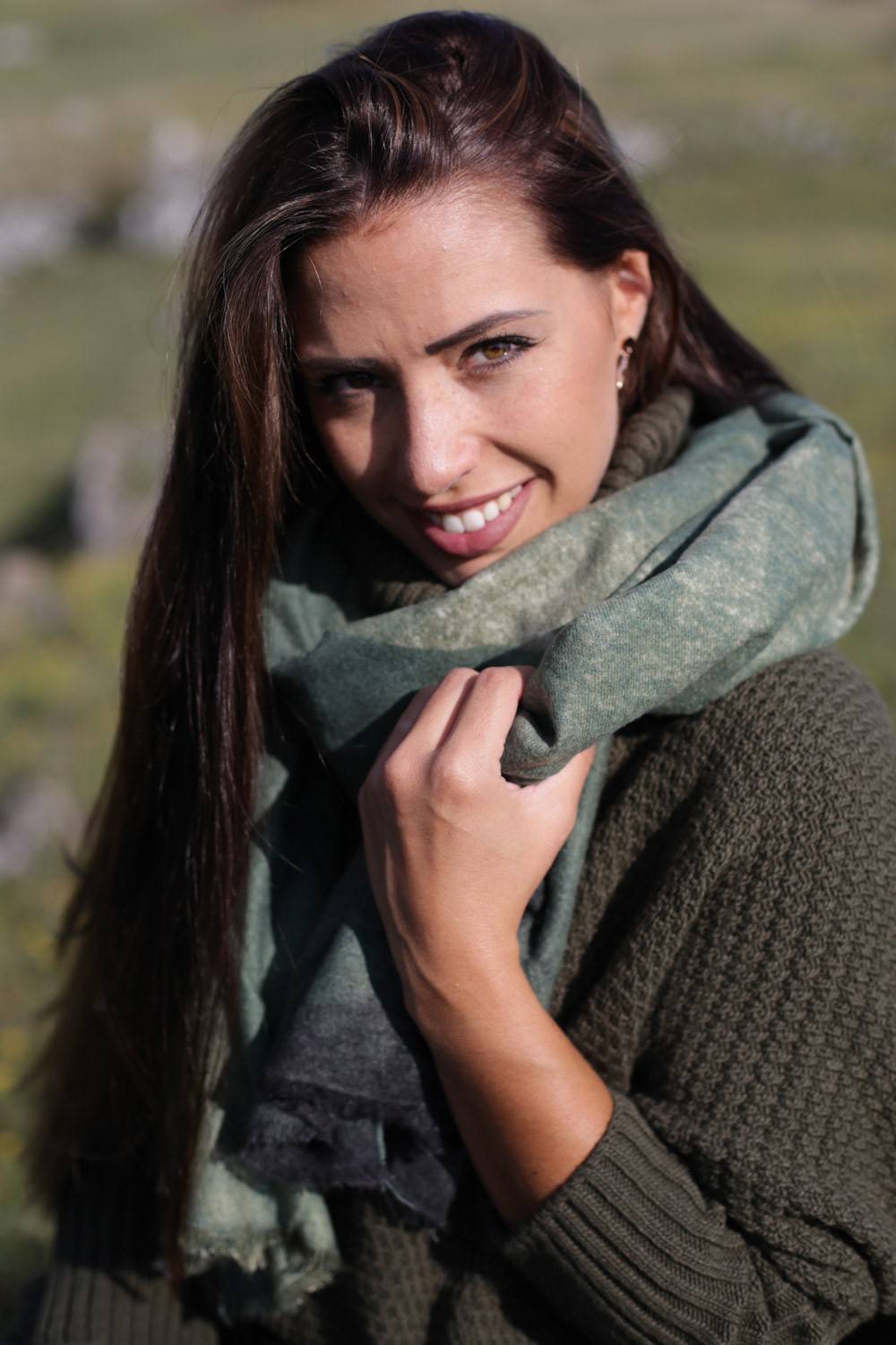 Stylebreaker Schal Mit Geometrischem Farbverlauf Muster