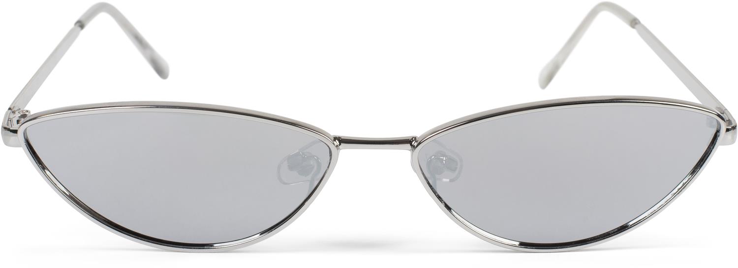 Stylebreaker Schmale Cateye Sonnenbrille Mit Metallrahmen