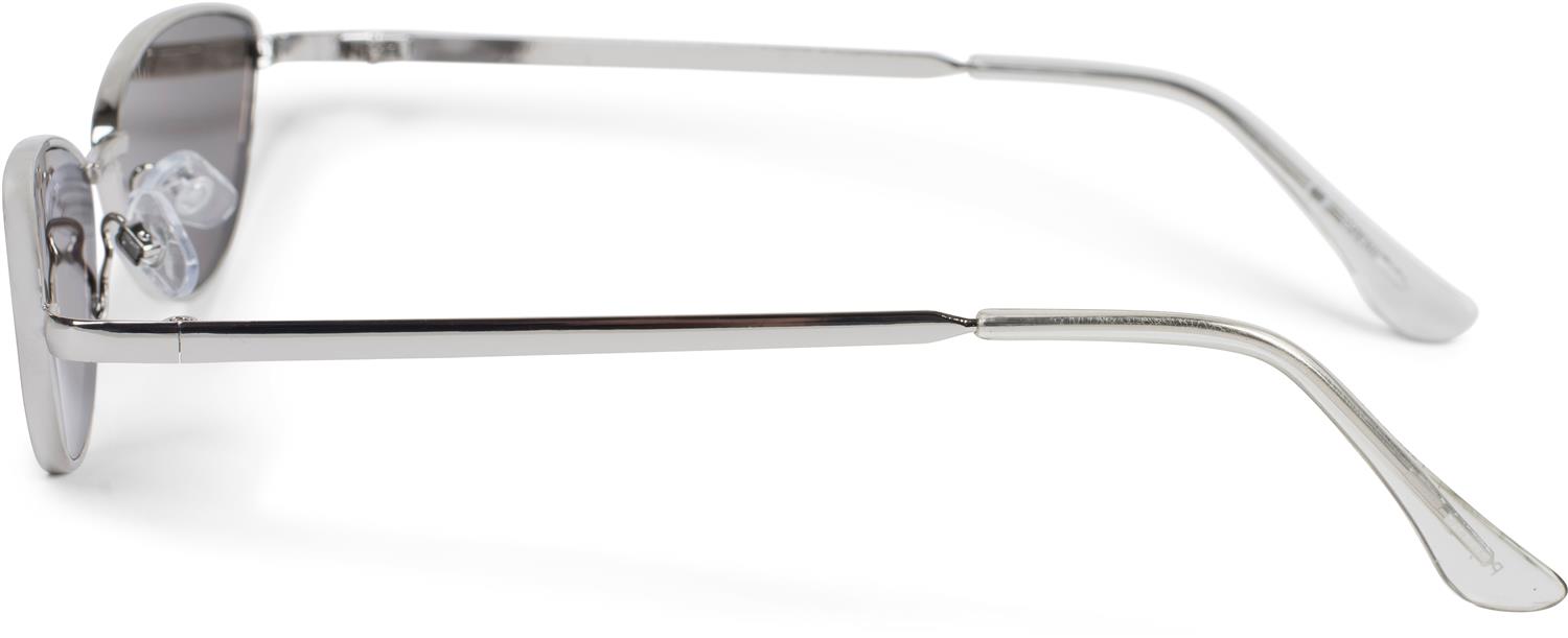 Stylebreaker Schmale Cateye Sonnenbrille Mit Metallrahmen