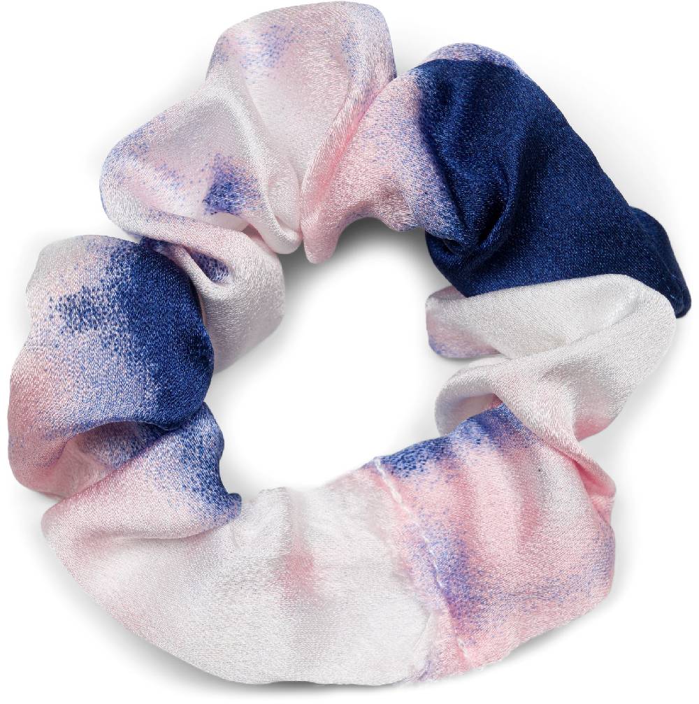 Stylebreaker Scrunchie Haargummi Mit Schleife Batik Farbverlauf