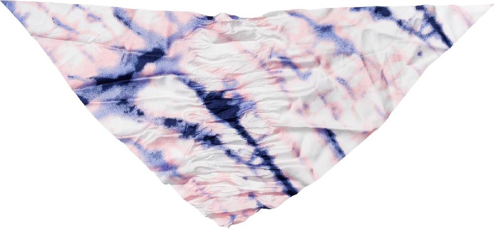 Stylebreaker Scrunchie Haargummi Mit Schleife Batik Farbverlauf