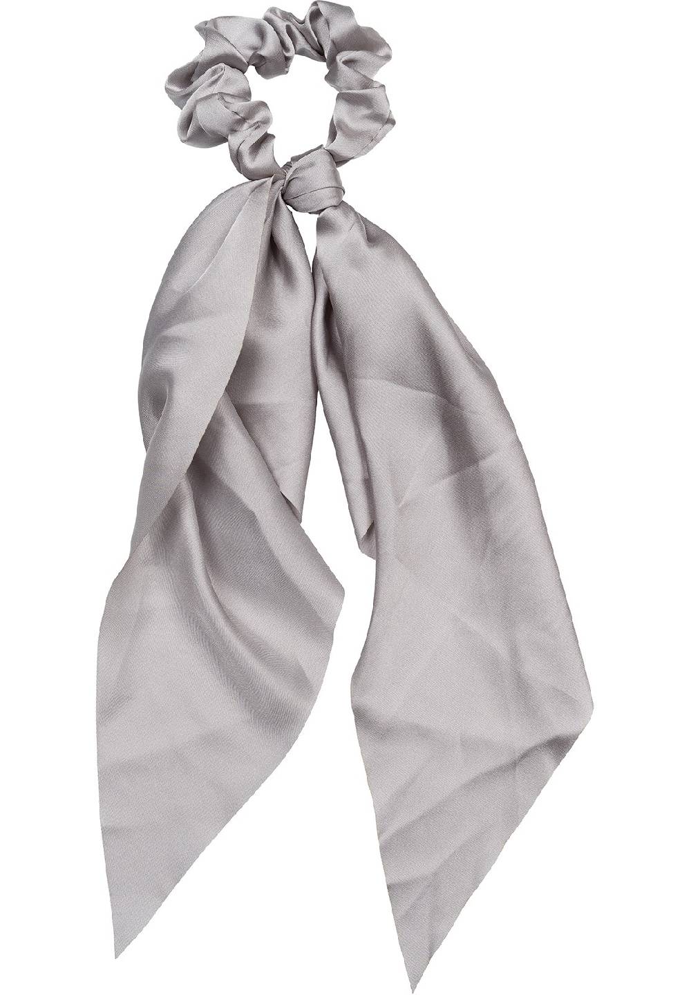 Stylebreaker Scrunchie Haargummi mit Schleife Einfarbig