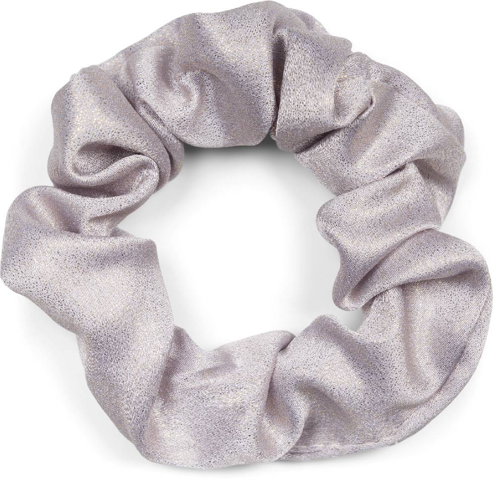 Stylebreaker Scrunchie Haargummi Mit Schleife Glitzer