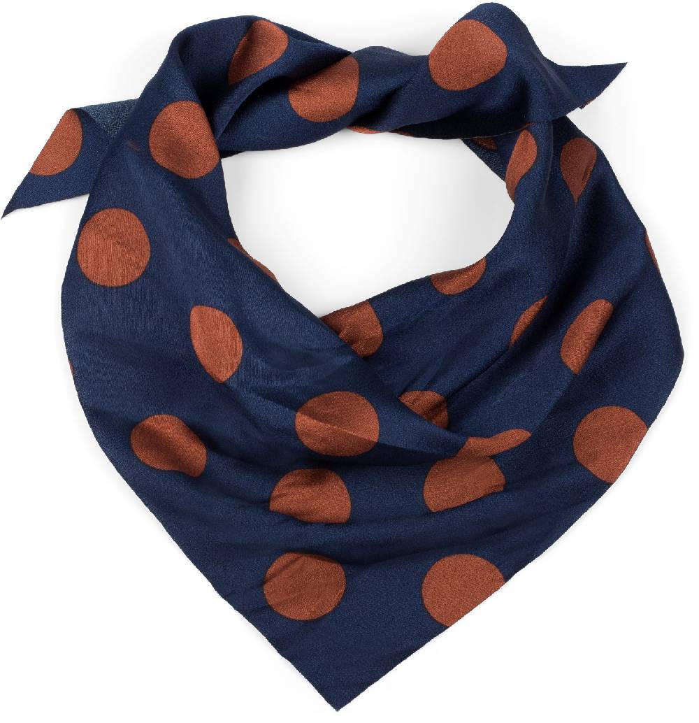 Stylebreaker Scrunchie Haargummi Polka Dots Mit Schleife