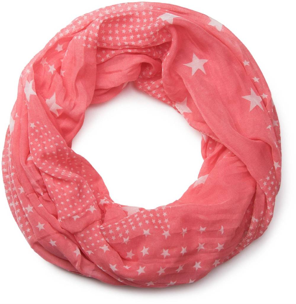 Stylebreaker Seidiger Loop mit kleinen und großen Sternen