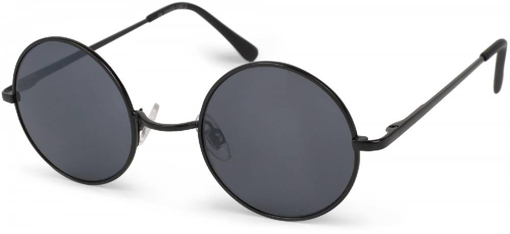 Stylebreaker Sonnenbrille mit kleinen runden Gläsern und Metallrahmen