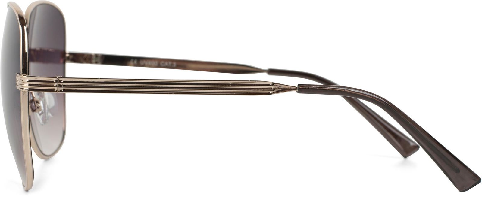 Stylebreaker Sonnenbrille Mit Ovalen Gläsern & Metallgestell