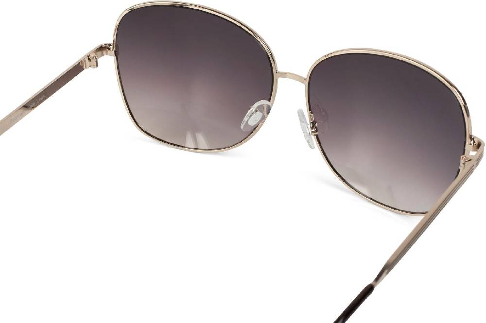 Stylebreaker Sonnenbrille Mit Ovalen Gläsern & Metallgestell