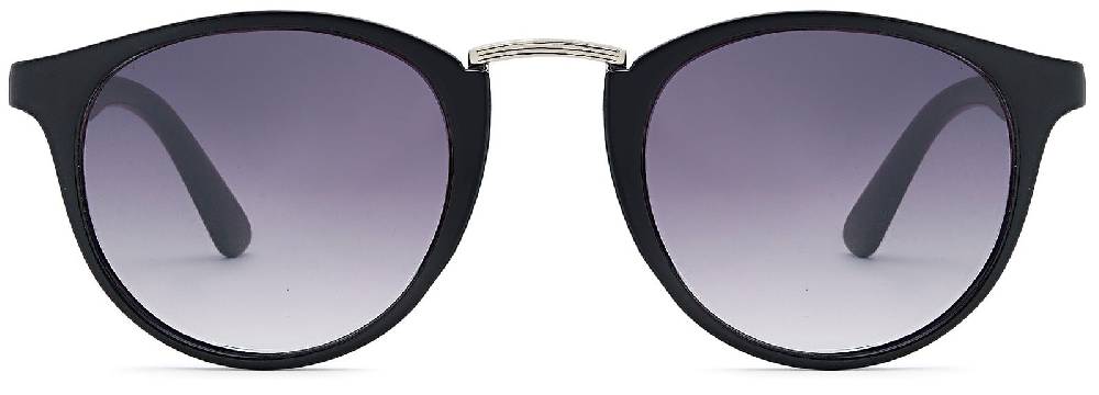 Stylebreaker Sonnenbrille Mit Runden Gläsern Und Metall Nasensteg