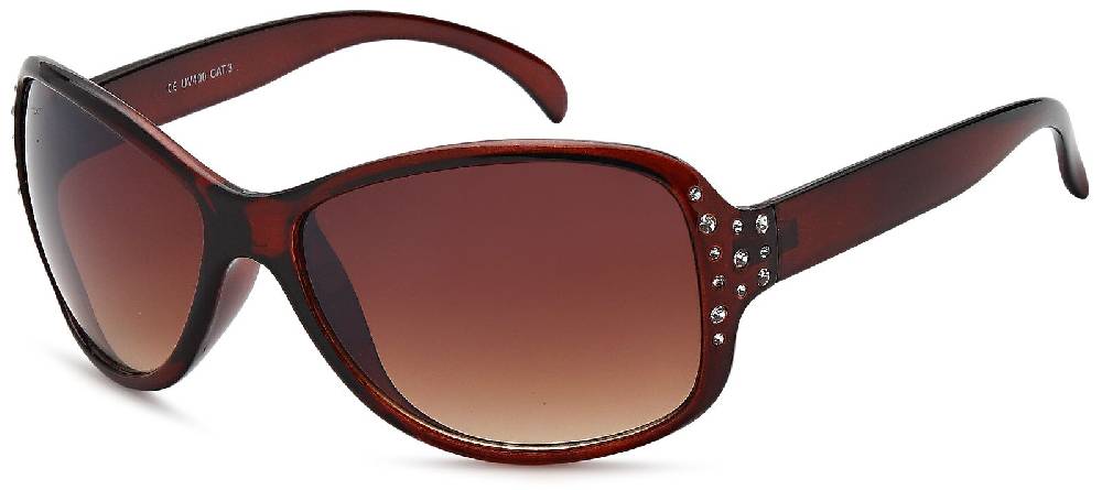 Stylebreaker Sonnenbrille Schmetterlingsform mit Strass