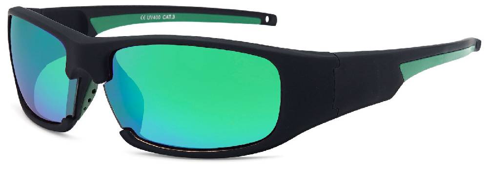 Stylebreaker Sport Sonnenbrille mit weichen Nasenbügeln