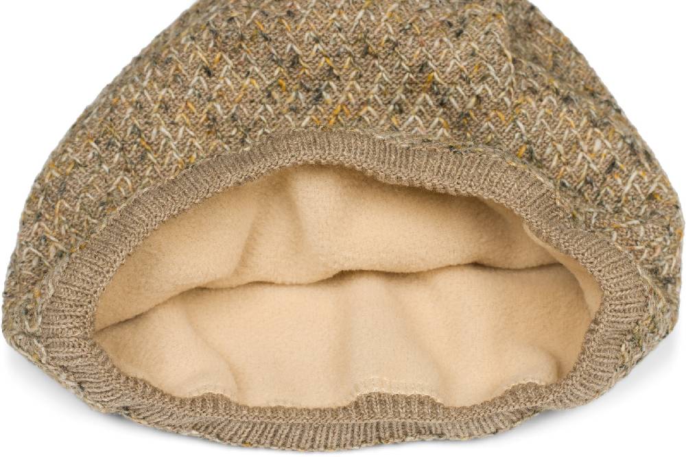 Stylebreaker Strick Beanie Mütze Dreieck Bunt Mit Thermo-Fleece