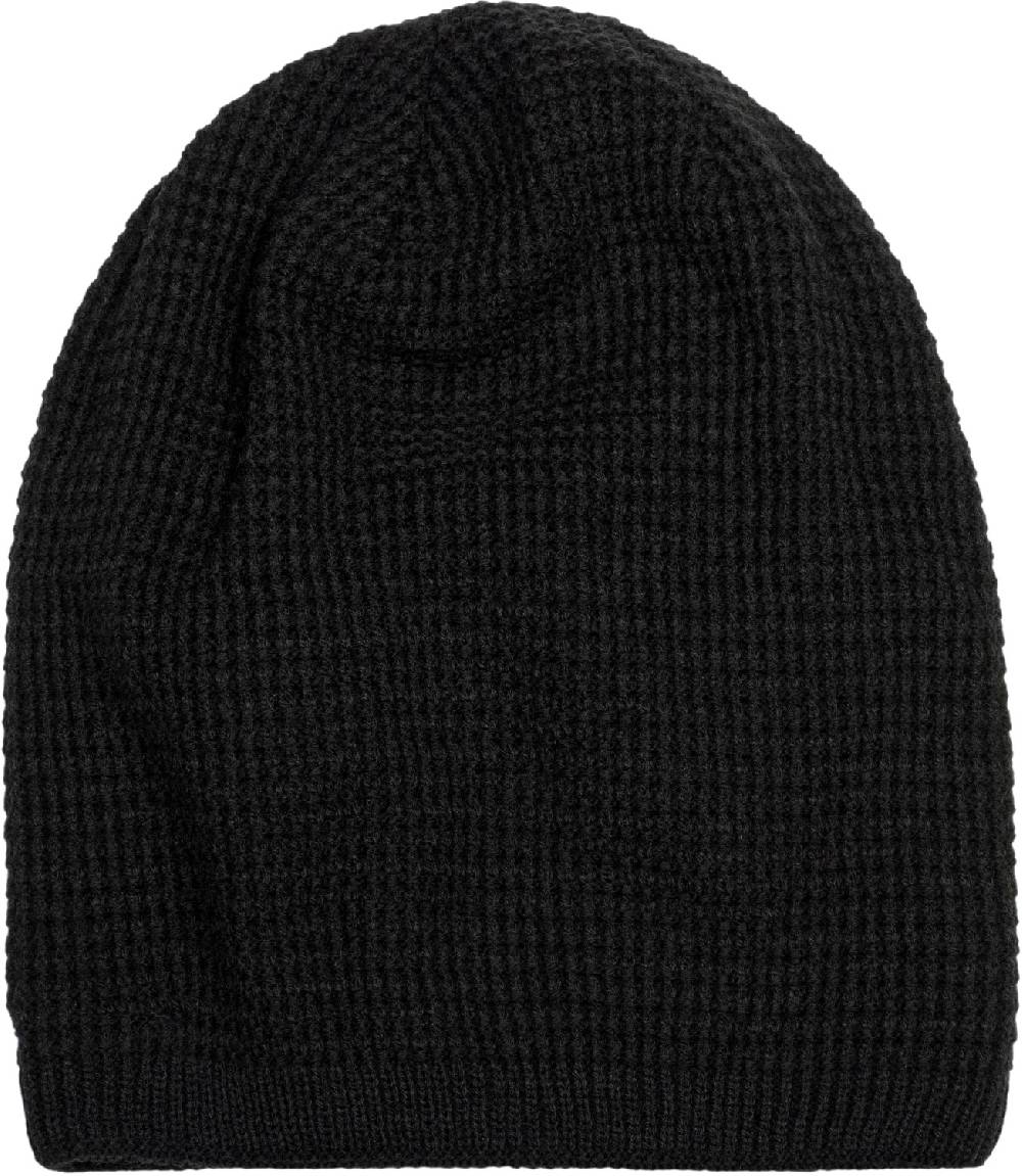 Stylebreaker Strick Beanie Mütze Mit Karo Strickmuster