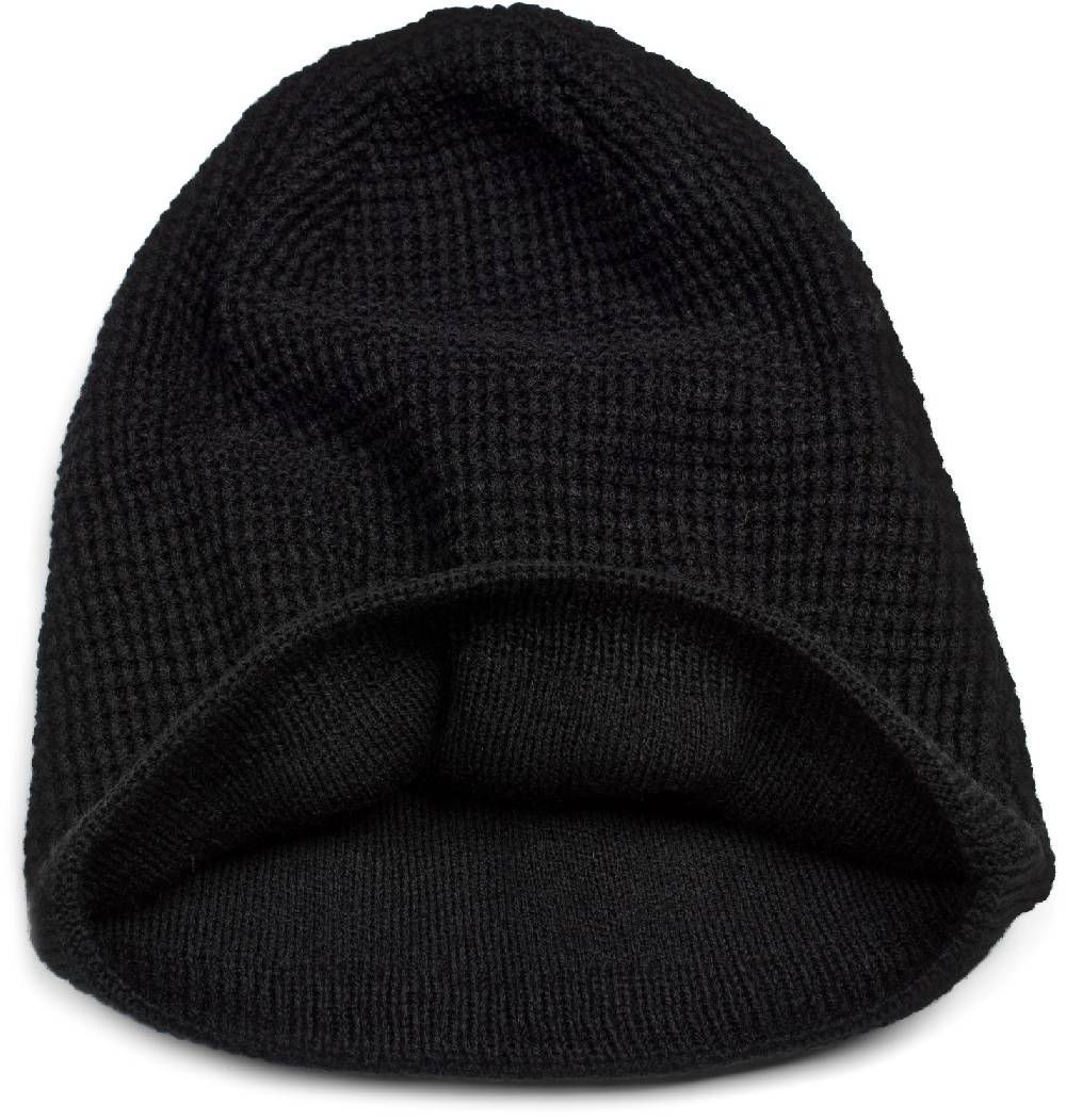 Stylebreaker Strick Beanie Mütze Mit Karo Strickmuster