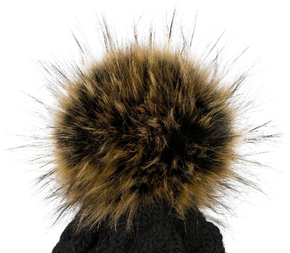 Stylebreaker Strick Bommelmütze Mit Bunt Gemusterte Krempe