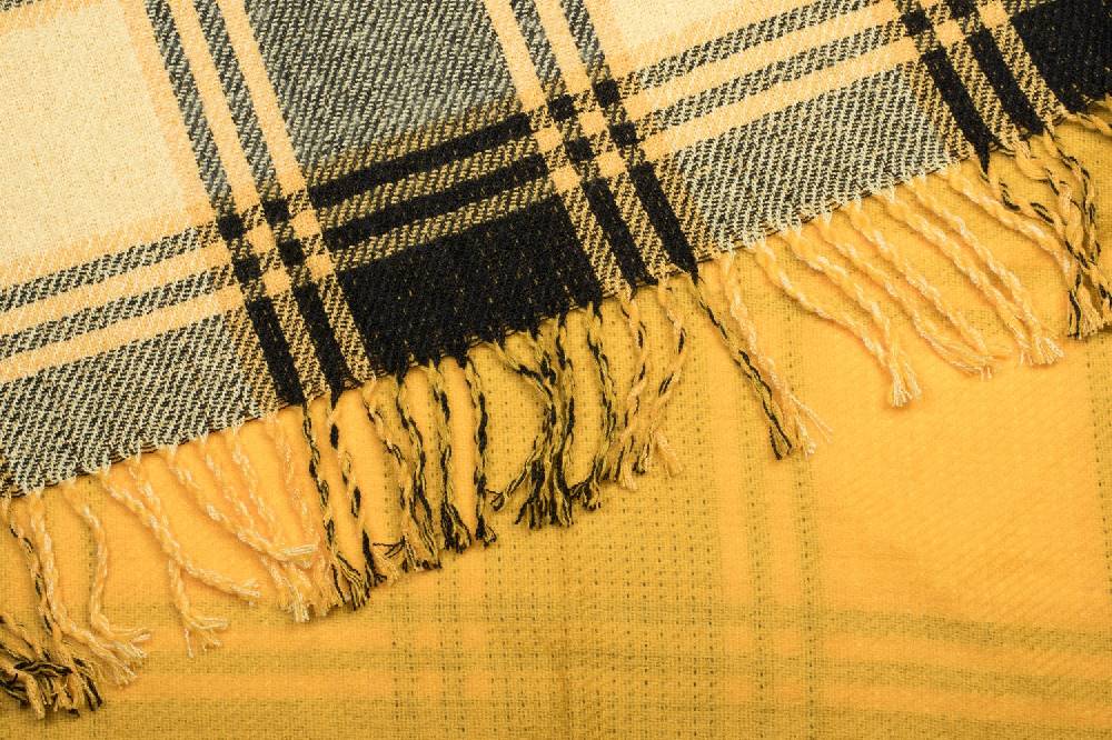 Stylebreaker Strick Dreiecktuch Mit Glencheck Karo Muster