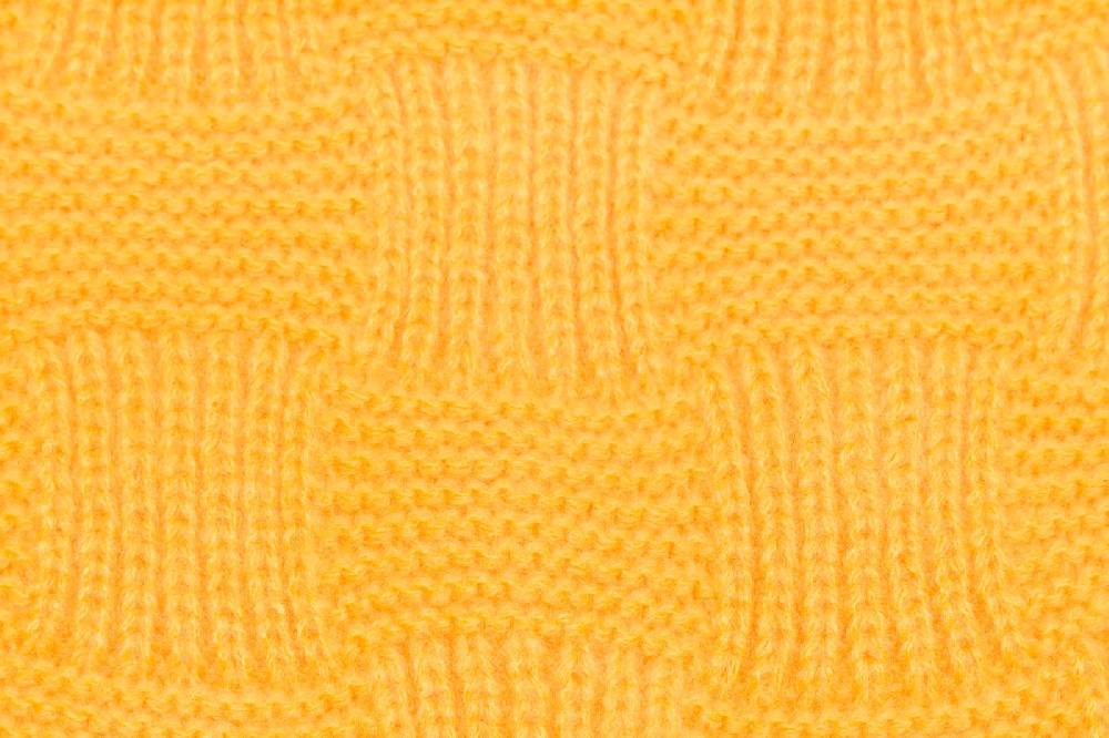 Stylebreaker Strick Dreiecktuch Schachbrett Strickmuster