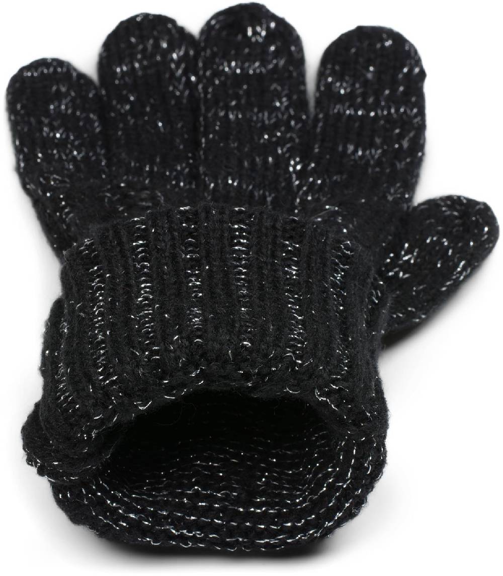 Stylebreaker Strick Handschuhe Mit Zopfmuster Und Metallic Faden