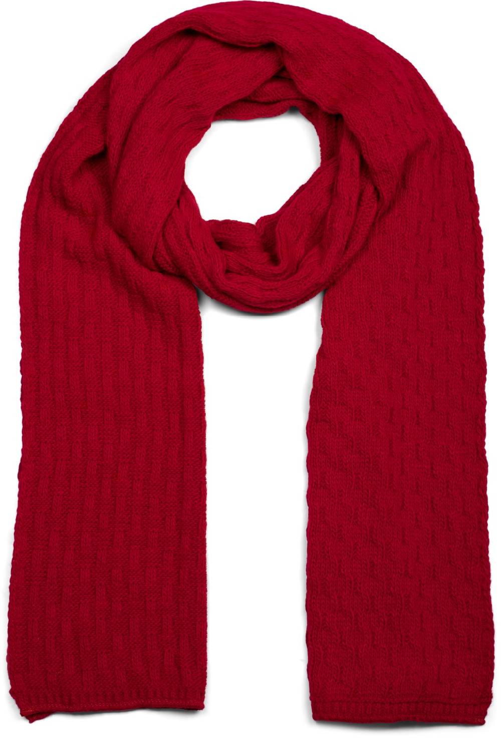 Stylebreaker Strick Schal Und Bommelmütze Set Mit Flecht Muster