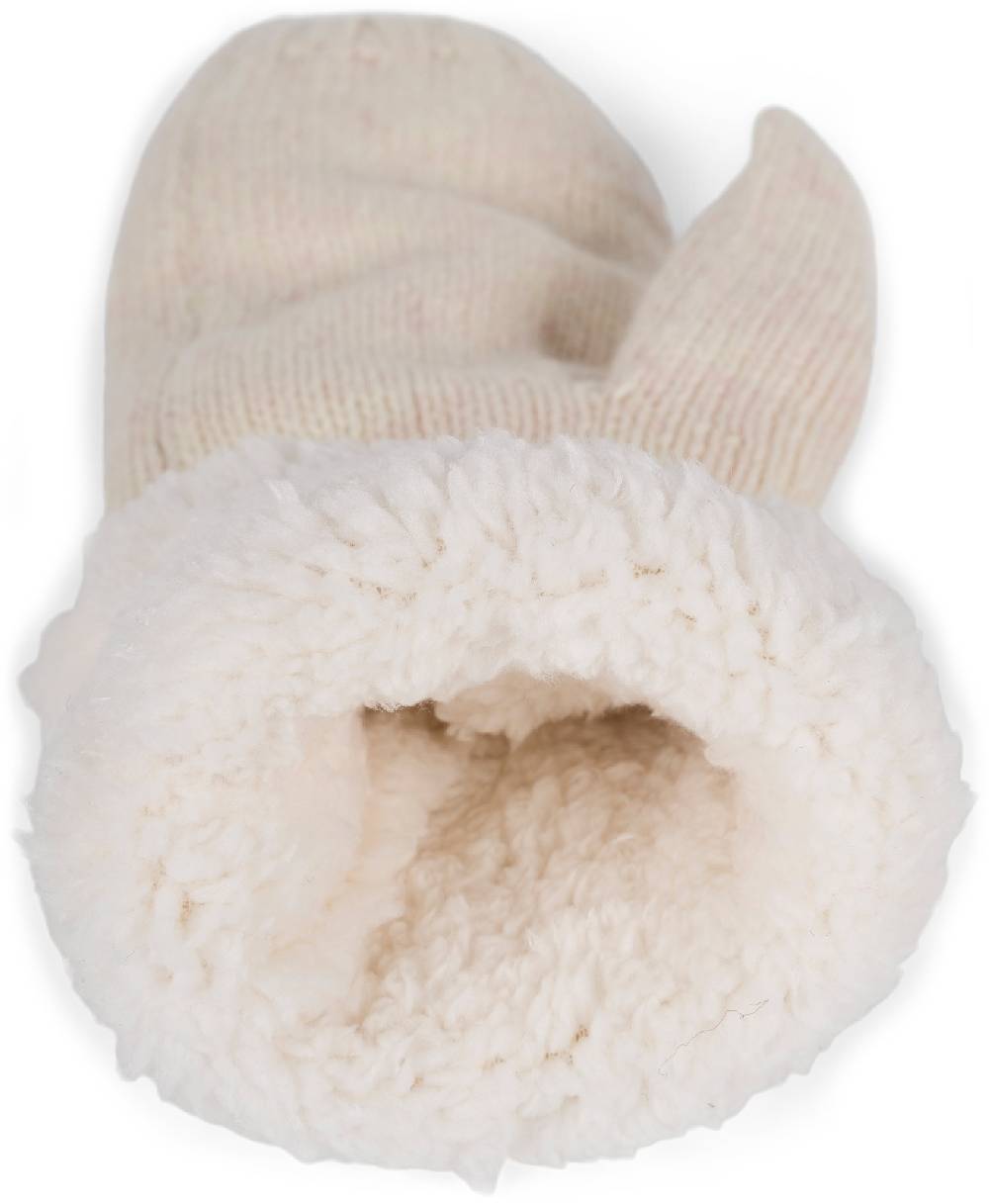 Stylebreaker Strickhandschuhe Fäustlinge Mit Strass Und Perlen