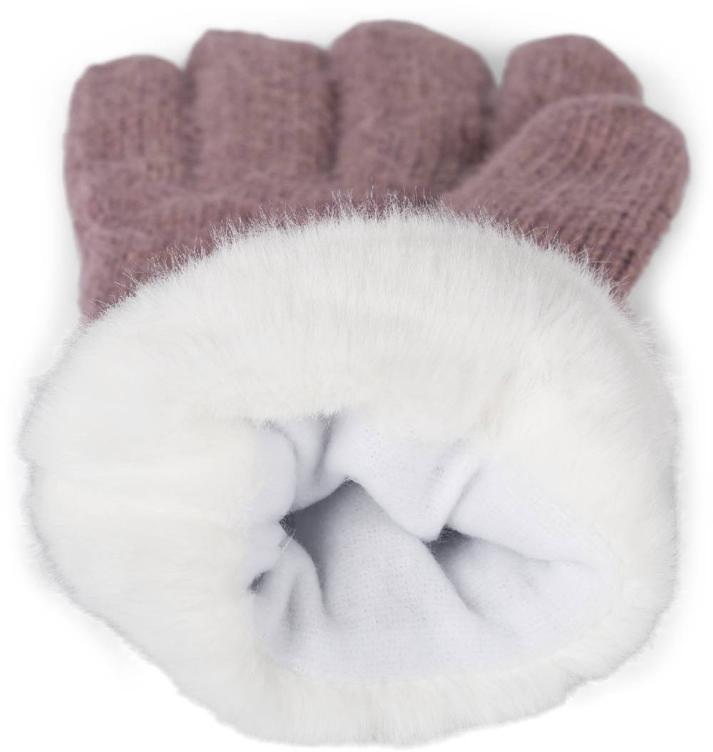 Stylebreaker Strickhandschuhe Mit Reiskornmuster Und Fleece