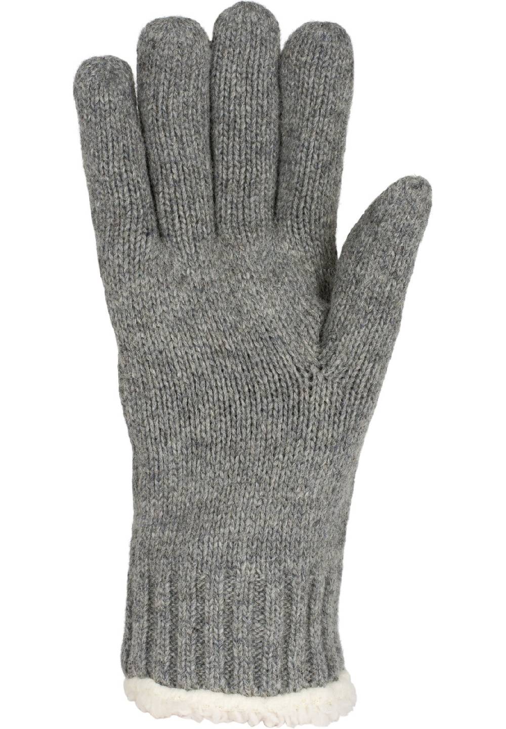 Stylebreaker Strickhandschuhe Mit Schneeflocke, Strass Und Fleece