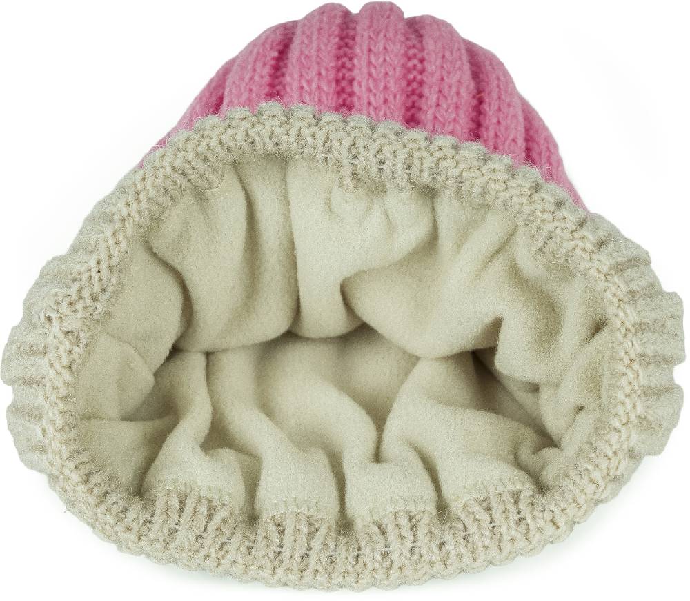 Stylebreaker Strickmütze Farbverlauf Mit Thermo-Fleece