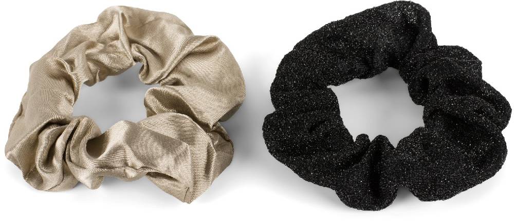 Stylebreaker 2-Teiliges Scrunchie Haargummi Set