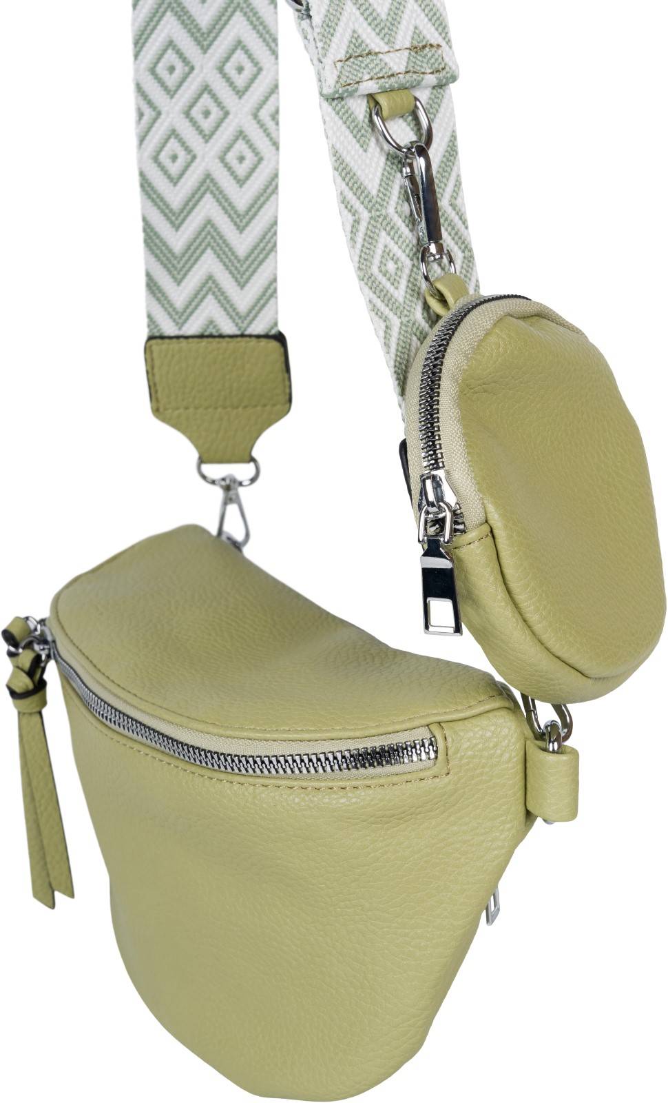 Stylebreaker 2-Teiliges Set Halbmond Crossbody Bag