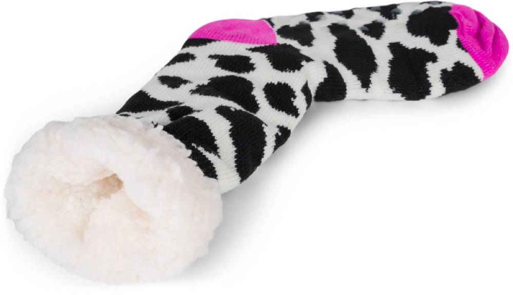 Stylebreaker ABS Kuschelsocken Animal Print