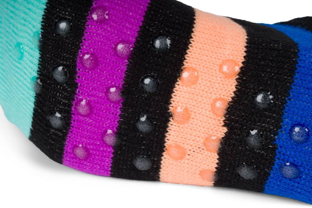 Stylebreaker ABS Kuschelsocken Streifen Muster