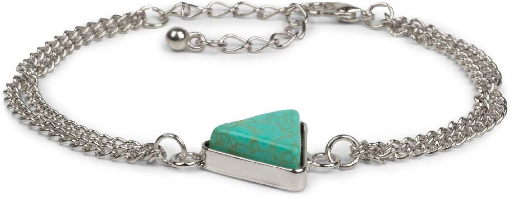 Stylebreaker Armkette Mit Türkisem Naturstein