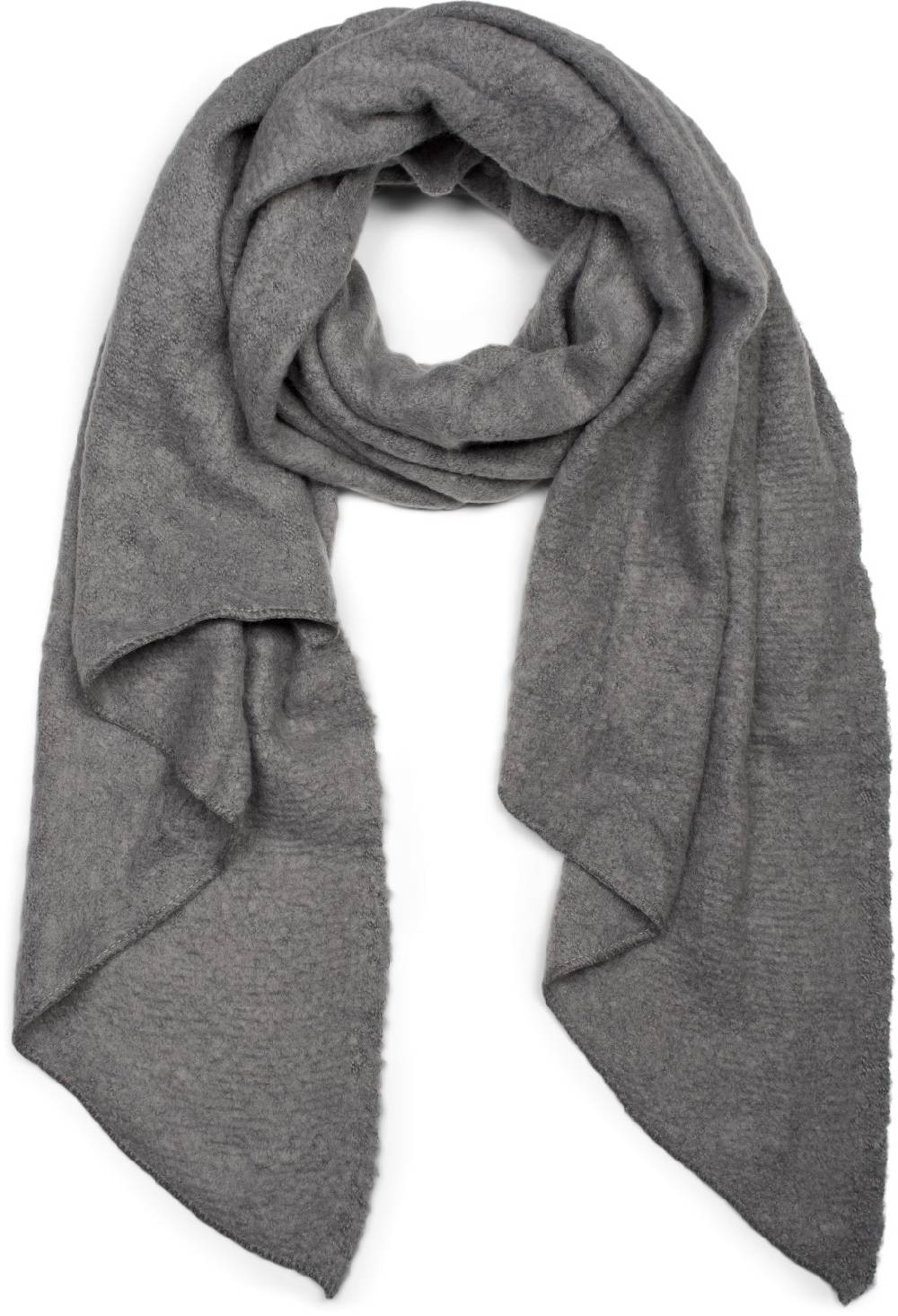 Stylebreaker Asymmetrischer unifarbener Web Schal