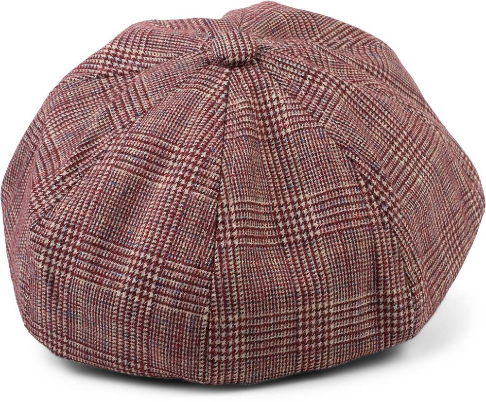 Stylebreaker Bakerboy Schiebermütze Glencheck Karo