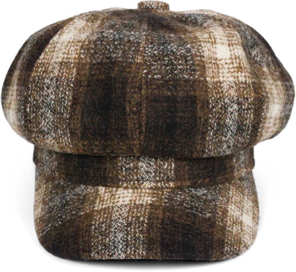 Stylebreaker Ballonmütze Karo Muster