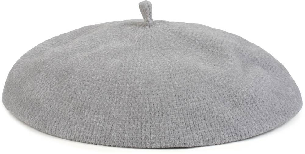Stylebreaker Baskenmütze in Cord Optik