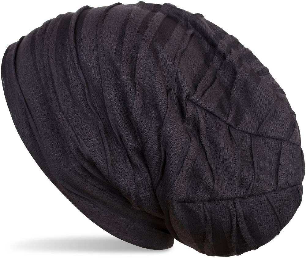 Stylebreaker Beanie mit Falten Muster