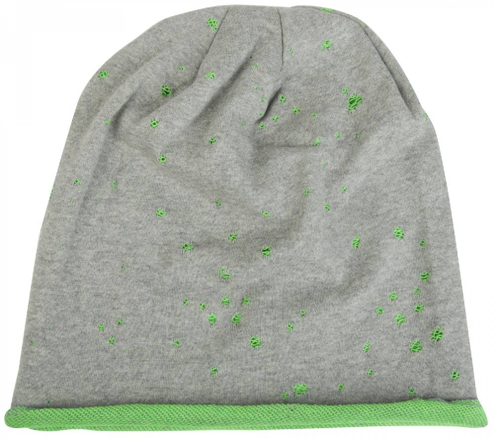 Stylebreaker Beanie Mit Löcher & Rollrand