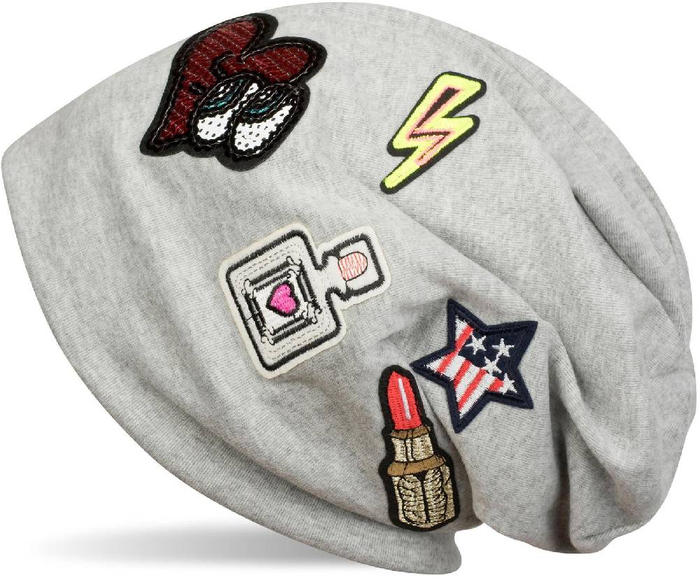 Stylebreaker Beanie mit Patches