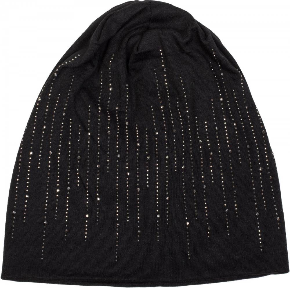 Stylebreaker Beanie Mit Strass Streifen