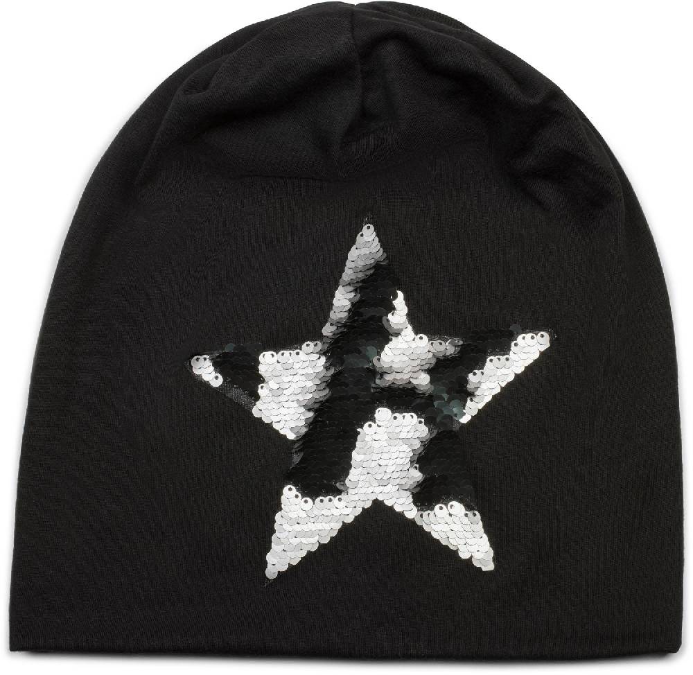 Stylebreaker Beanie Mit Wendepailletten Stern