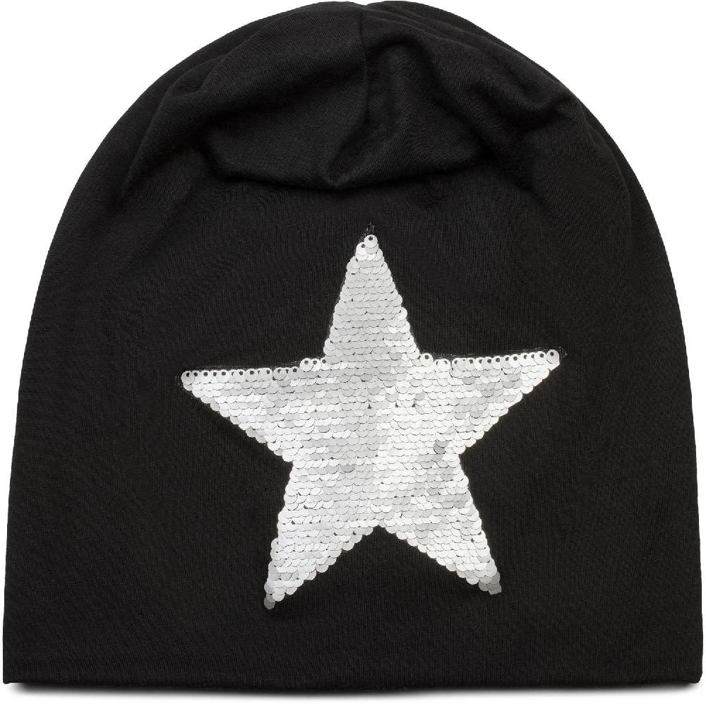 Stylebreaker Beanie Mit Wendepailletten Stern